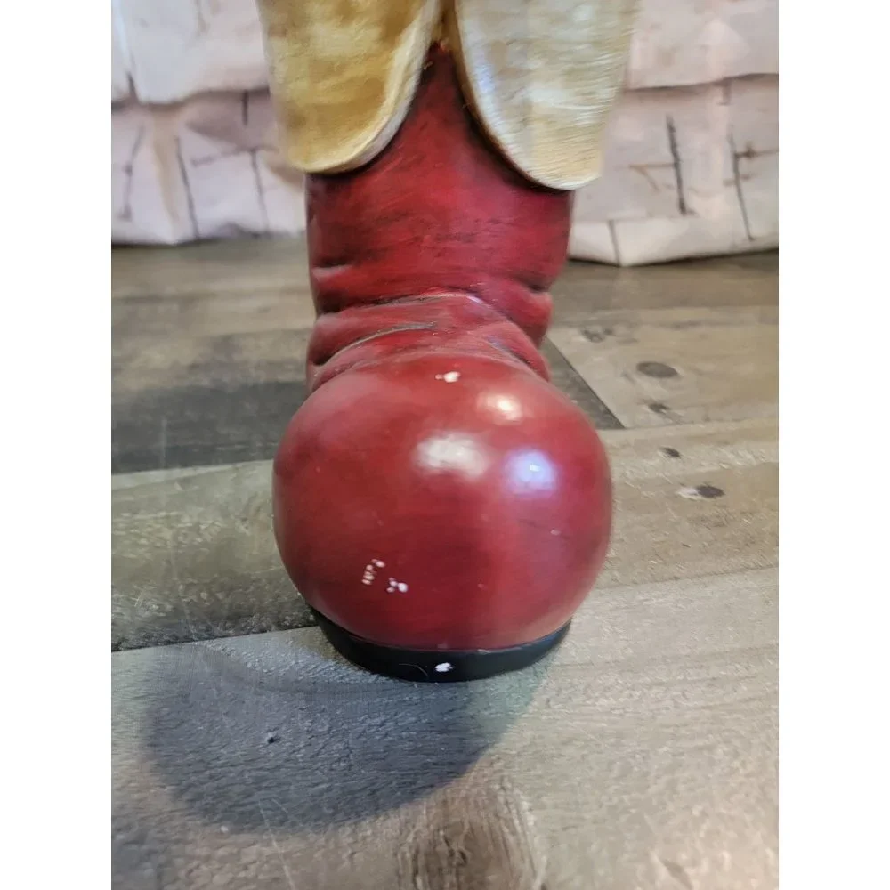 Wooden stocking boot pine cone‎ present wreath xmas decor